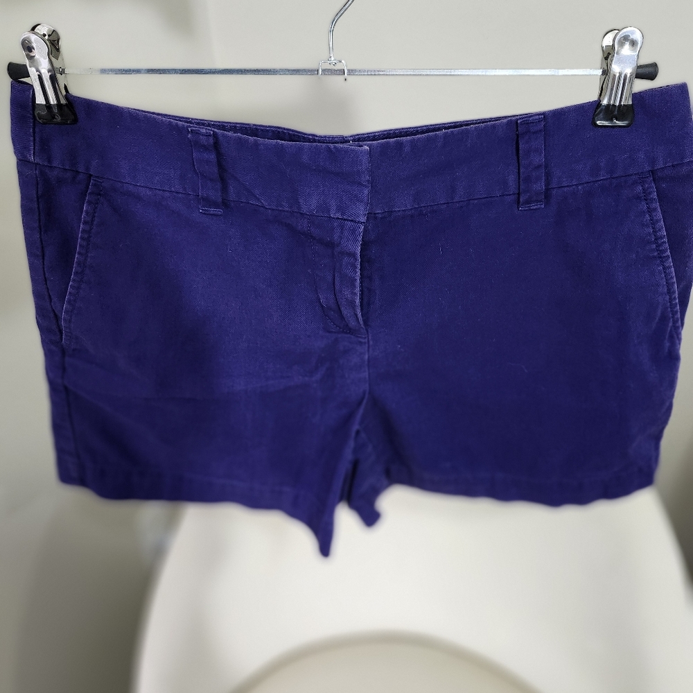 LOFT SIZE 00 BLUE SHORTS 100% COTTON